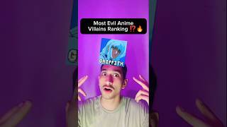 Ranking Most Evil Anime Villains ⁉️ anime shorts [upl. by Gosnell]