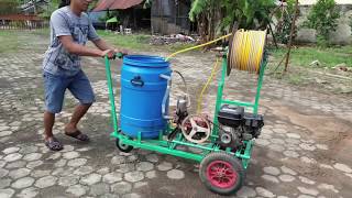 Homemade Hose Reel Sprayer [upl. by Cha138]