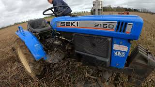 1986 Iseki TX 2160 F 4WD 08 Litre 3Cyl Diesel Compact Utility Tractor 16 HP [upl. by Anaujait416]