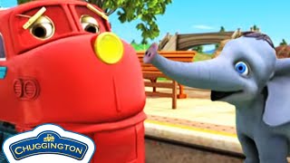 The trainees help at the SAFARI PARK  Chuggington  Free Kids Shows [upl. by Retsim]