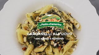 GARGANELLI CON AGRETTI E MANDORLE [upl. by Eoin144]