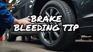 Brake wont bleed or pedal go to floor Check This to solve your issue [upl. by Frayne757]