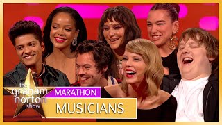 Lewis Capaldi Cant Handle His Own Joke  Best of Musicians Marathon  The Graham Norton Show [upl. by Colinson364]