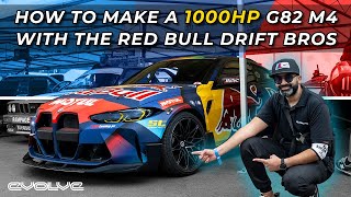 Building amp Driving a 1000hp Widebody G82 M4 Drift Car  redbulldriftbrothers Interview [upl. by Phillada]