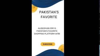 Online Shopping Pakistan  Aliseo Hub [upl. by Berri]