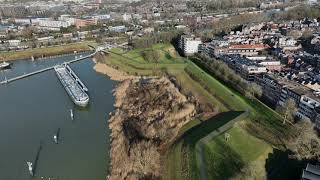 Gorinchem vestingwerken aan de westzijde [upl. by Leifeste]