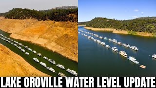 Lake Oroville Water Level Update March 28 2024 [upl. by Oirottiv]