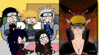 🥀 REANIMATED HOKAGES amp MADARA UCHIHA REACT TO NARUTO UZUMAKI AND THEMSELVES GACHA CLUB [upl. by Nomahs]