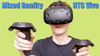 Virtual Reality 3  Mixed Reality amp HTC Vive  James Bruton [upl. by Luisa]