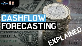 Cash Flow Forecasting Explained  How to Complete a Cash Flow Forecast Example [upl. by Nowd]