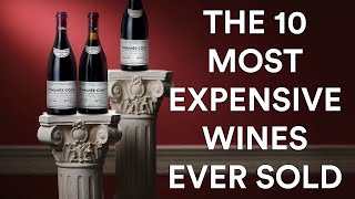 The Top 10 Most Expensive Wines Ever Sold [upl. by Kimball917]