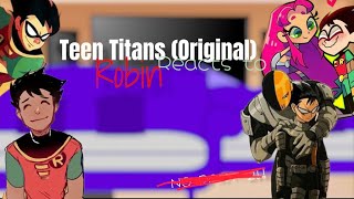 Teen Titans reacts to RobinNot ttg  Robstarmentioned [upl. by Aneehsor]