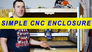 CNC Enclosure Build for my Shapeoko 3 XXL Simple  Yet Functional [upl. by Liss]