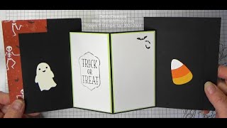 Tricks and Treats Squeeze Box Card [upl. by Ecart]