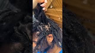 Locs Retwist  Locs Hairstyles  Locs Styles [upl. by Myer]