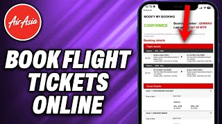 How To Book Flight Tickets Online AirAsia 2024  Quick Help [upl. by Nosa]