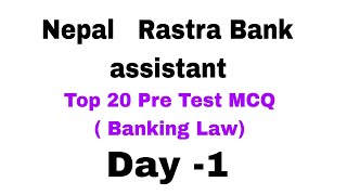 Nepal rastra bank pretest  NRB PRETEST  Banking tayari  Banking exam preparation  RBB ADBL NRB [upl. by Zebadiah]