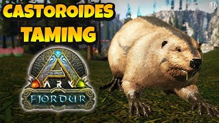 How to Tame Beavers Ark Fjordur Easy and Fast [upl. by Roselani89]