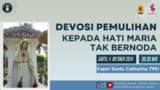 Gerakan Doa Imakulata  5 Oktober 2024  Gereja Sta Catharina TMII [upl. by Ymmat316]