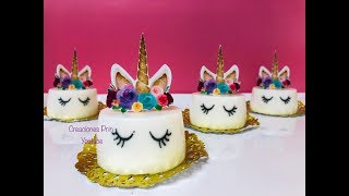 Gelatinas Unicornio🦄de Yogurt para mesa de postres [upl. by Conti]