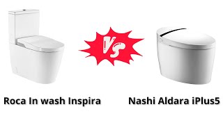 Los 2 mejores WC Japoneses del mercado  Comparativa Roca In wash Inspira vs Nashi Aldara iPlus5 [upl. by Eardnoed944]