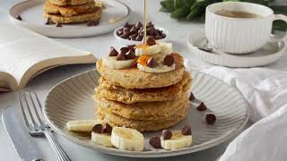 Oat Flour Pancakes [upl. by Yram]