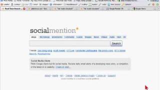 Easy Social Media Monitoring  SocialMentioncom amp Google Alerts [upl. by Odelinda178]