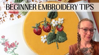 Embroidery 101  Beginner Embroidery Tips and Mistakes to Avoid [upl. by Ennaillek159]