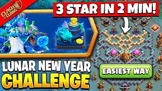 How to 3 Star Lunar New Year Challenge in Clash of Clans  Coc New Event Attack [upl. by Cramer]