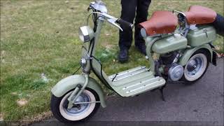 Innocenti Lambretta model C 125cc from 1951 [upl. by Refitsirhc]