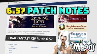 FFXIV Patch 657 Notes [upl. by Panayiotis772]