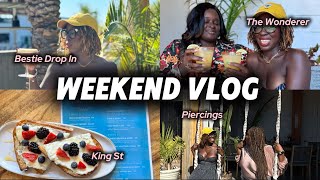 Weekend Vlog Creating Content for The Wonderer amp Bestie Surprise in Charleston [upl. by Naawaj]