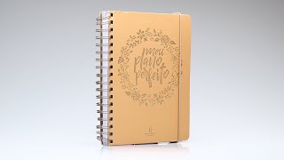 Meu Plano Perfeito  Capa PU  Planner Permanente  Livrarias Família Cristã [upl. by Jamill]