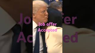 Joe rogan reacts to Trump making a job offer at press conference [upl. by Acinod]