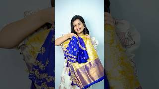 GRWM for bridesmaid look 😍❤️ explore styling fashion saree jewellery trending reels trend [upl. by Apurk]