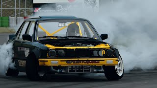 BMW E30 328i TURBO SEDAN DRIFT SPEC  TAMADA SPORTLAND  ASSETTO CORSA [upl. by Arihsan126]