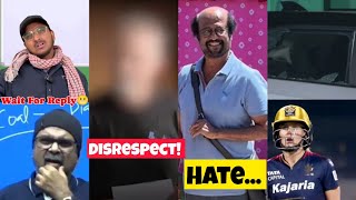 FANS HATE RAJNIKANT Shahrukh Khan Ram Charan controversy AVADH OJHA ANGRY 😠 newsbro [upl. by Derreg]