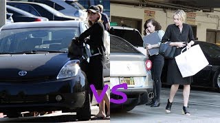 Calista Flockhart cars vs Portia de rossi cars 2018 [upl. by Nivlek315]