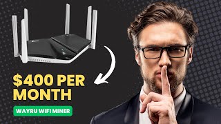 Wayru turns your WiFi router into a 400Month miner [upl. by Ardenia]