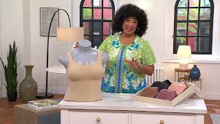 Evelyn Bobbie Seamless Smoothing Bra Cami on QVC [upl. by Chung732]