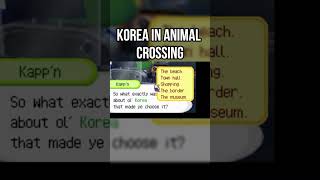 KOREA IN ANIMAL CROSSING animalcrossing animalcrossinggameplay bts korea [upl. by Bergmans]