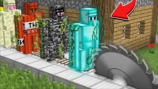 Minecraft DONT CRAFT GOLEM SPAWNERS INSIDE EVIL HOUSE MOD  DANGEROUS GOLEMS  Minecraft Mods [upl. by Reitrac]