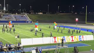 Waukee Northwest Royal Brigade Band performance football game October 4th 2024 [upl. by Alderson]