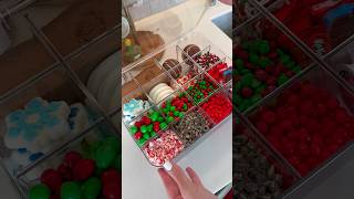 ASMR HOT COCOA BAR RESTOCK christmas hotcocoa hotchocolate kitchen organizer asmr [upl. by Idnak533]