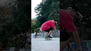 First time Nollie front foot impossible skateboard skateboarding skatepark shortvideo shorts [upl. by Mitchel]