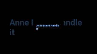 Anne Marie Handle it [upl. by Asital]