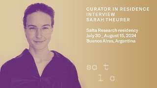 Interview with curator Sarah Theurer 2024 [upl. by Daht]