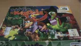 BanjoKazooie N64 Unboxing [upl. by Radack]