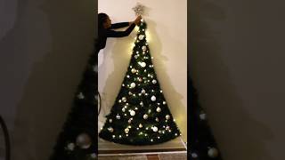 Easy DIY PVC Pipe Christmas Tree 🎄✂️ diy christmastree christmasdecor [upl. by Uokes745]