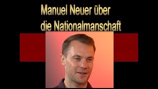 Manuel Neuer über Torwart bei der Nationalmanschaft und seine Zukunft als Torwart [upl. by Gelhar]